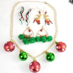 Christmas jewelry set